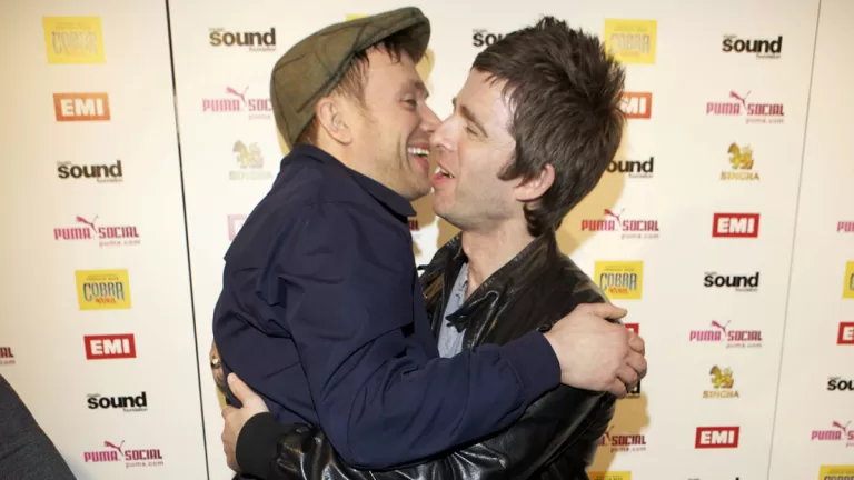 Noel Gallagher Damon Albarn