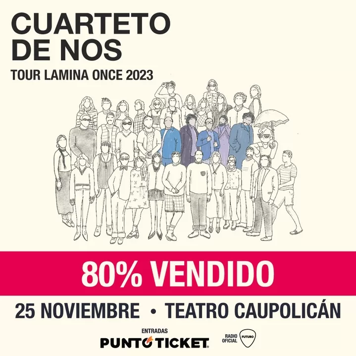 Cuarteto De Nos Teatro Caupolican