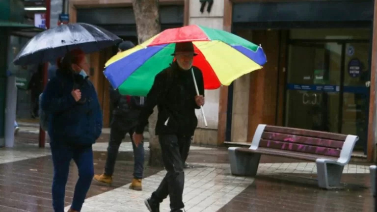 Lluvia En Santiago