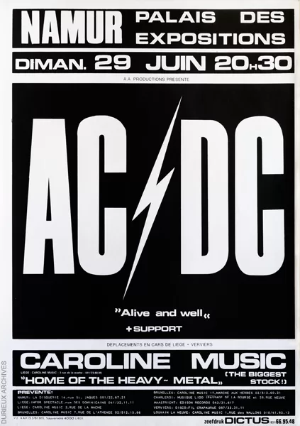 Ac Dc 1980 Namur