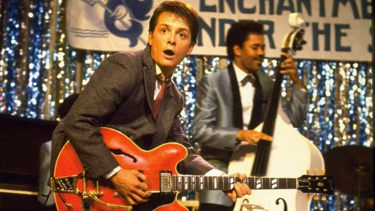 Marty Mcfly Michael J Fox Johnny B Goode Web