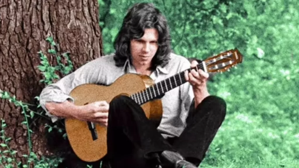 Nick Drake Guitarra Color Web