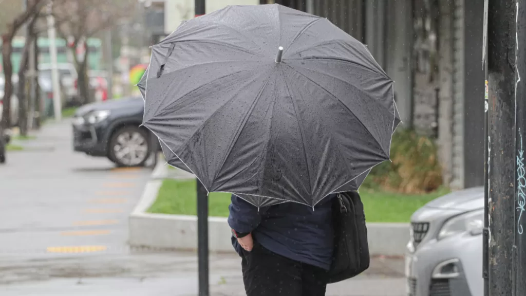 Lluvias en Santiago