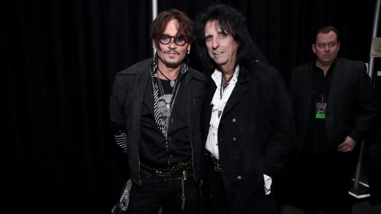 Alice Cooper Johnny Depp