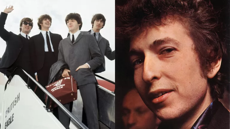 Bob Dylan Beatles 1964