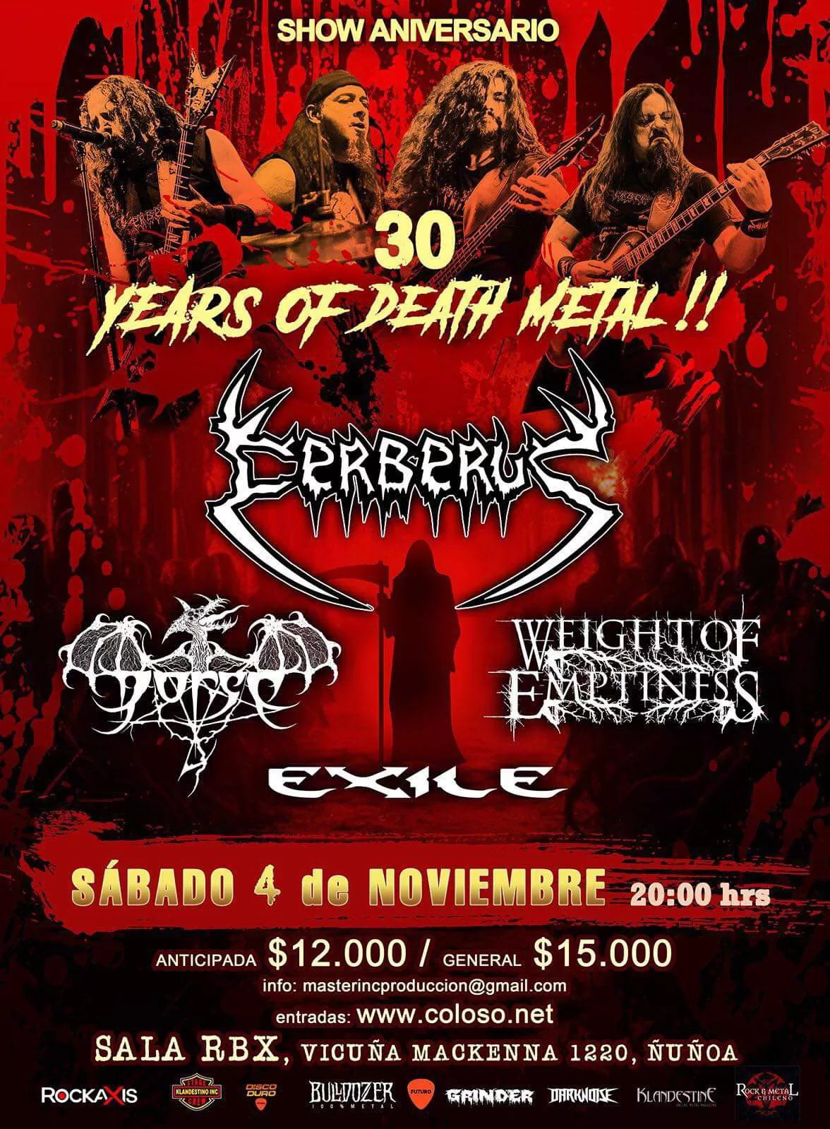 Cerberus 30 Años