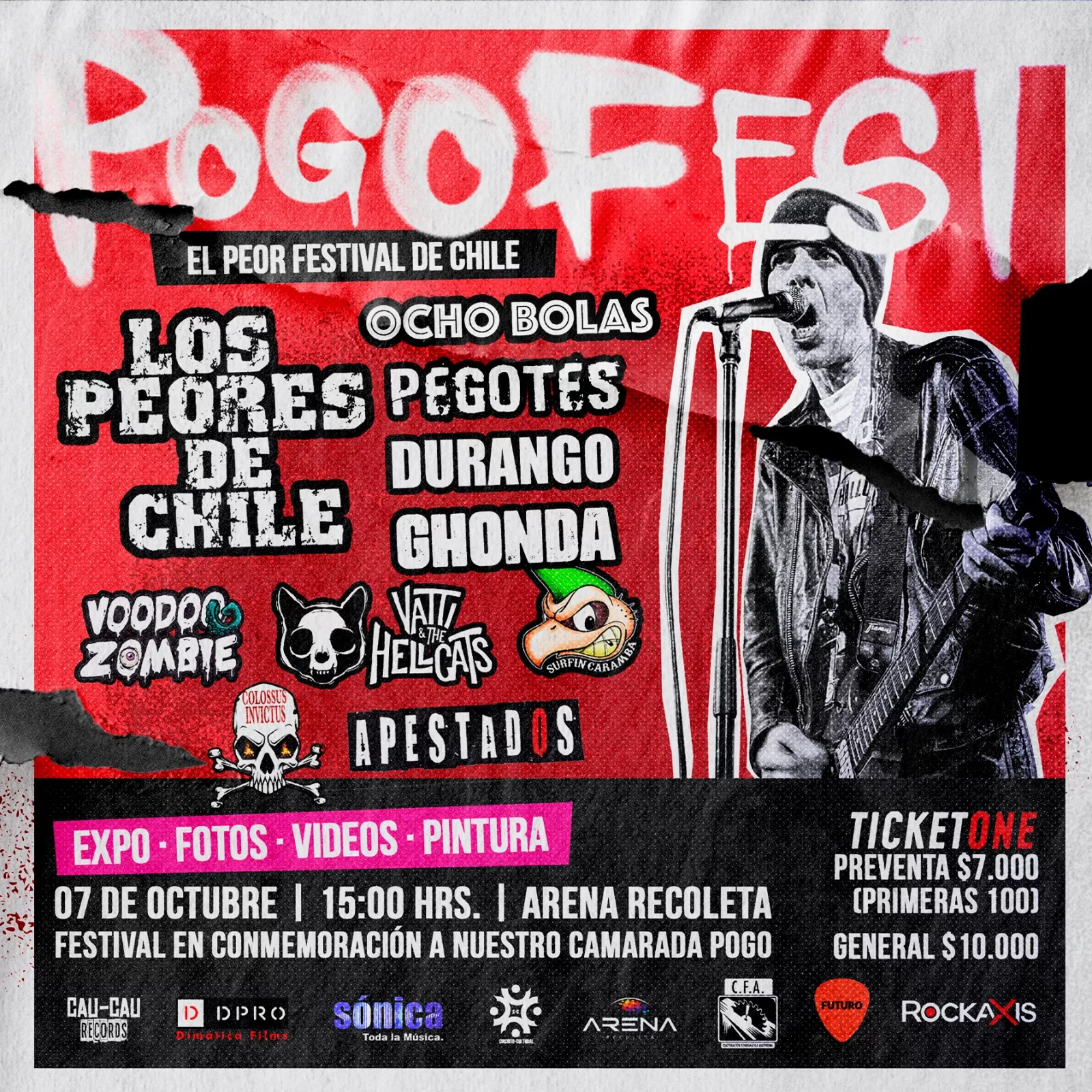 Pogo Fest I El festival que honra el legado del gran líder de Los