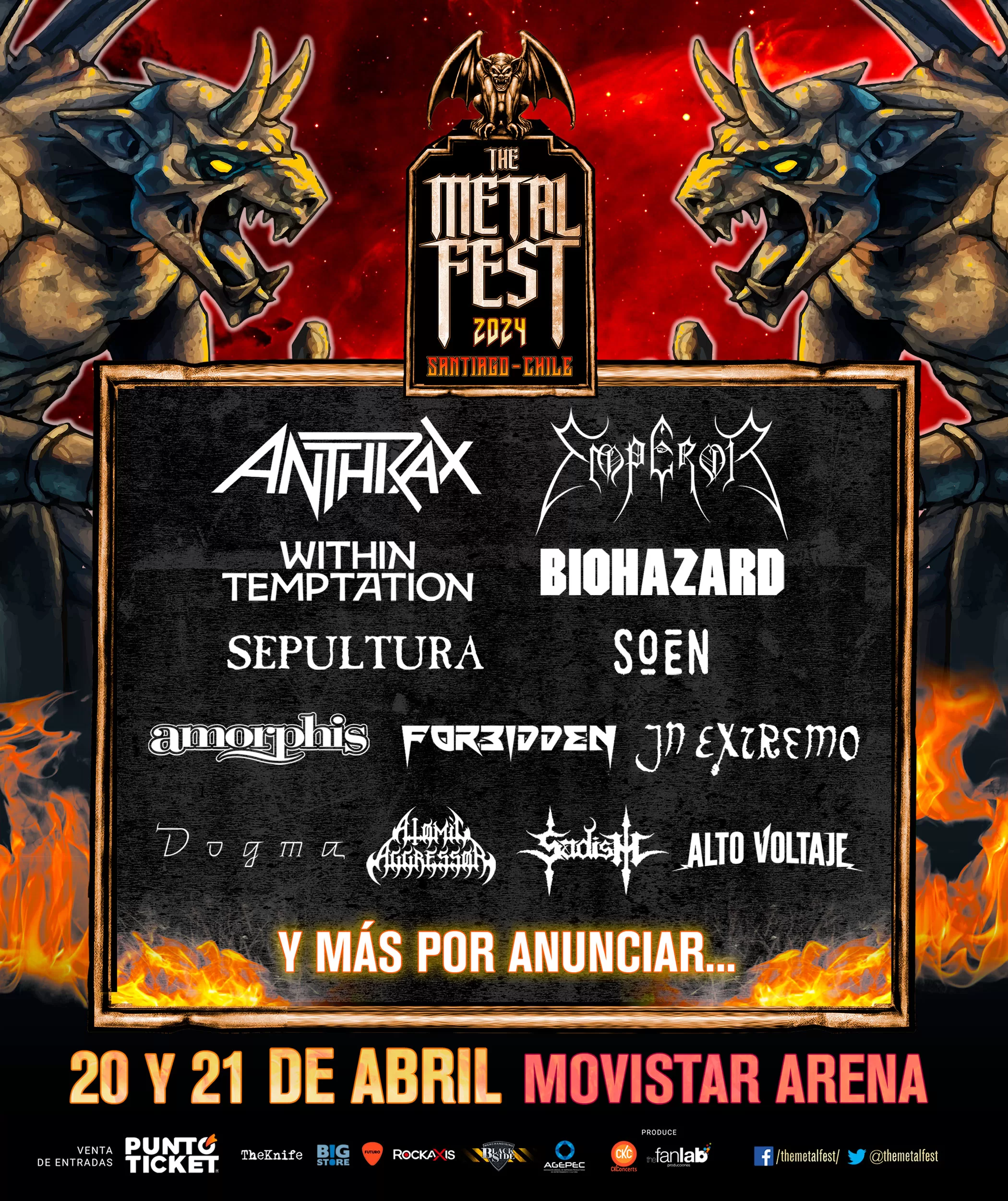 The Metal Fest 2025 Bandas, lugar, fechas y venta de entradas para el