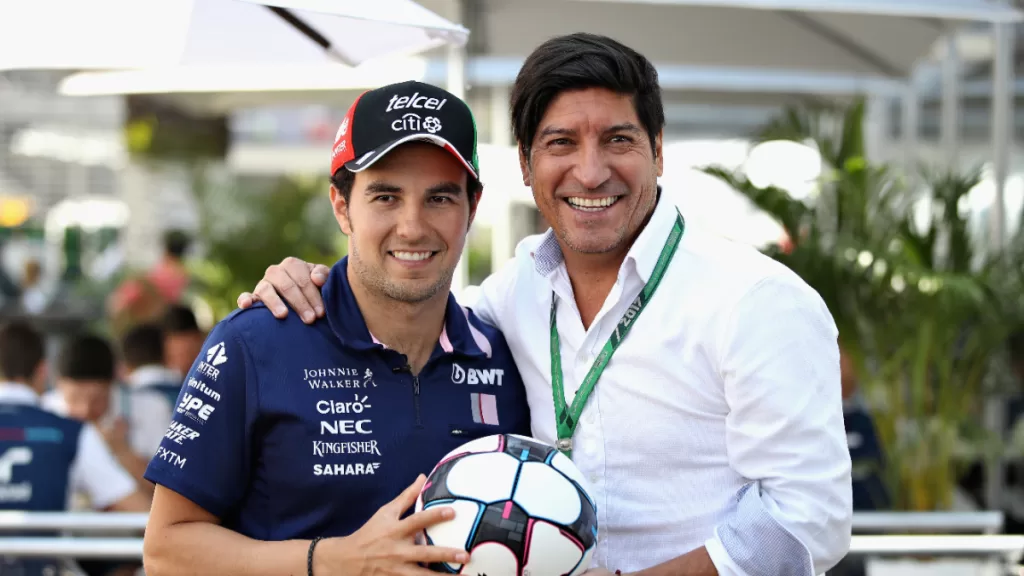 Sergio Pérez E Iván Zamorano Fórmula 1