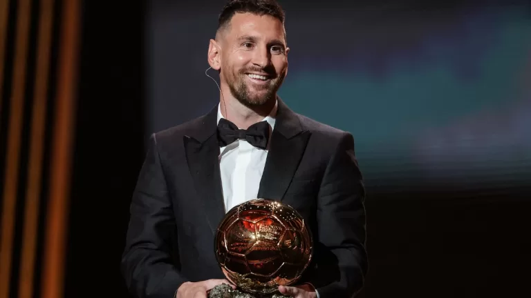 Lionel Messi 2023 Balon De Oro Getty Web