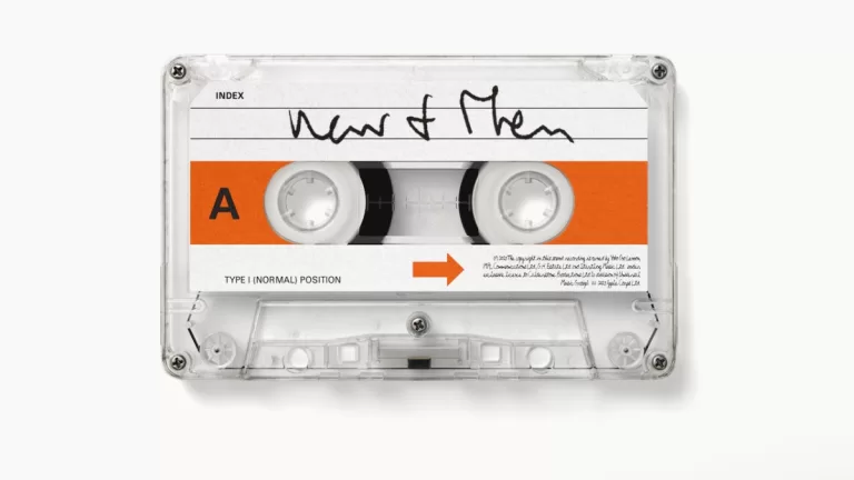 Beatles Now And Then Cassette Web