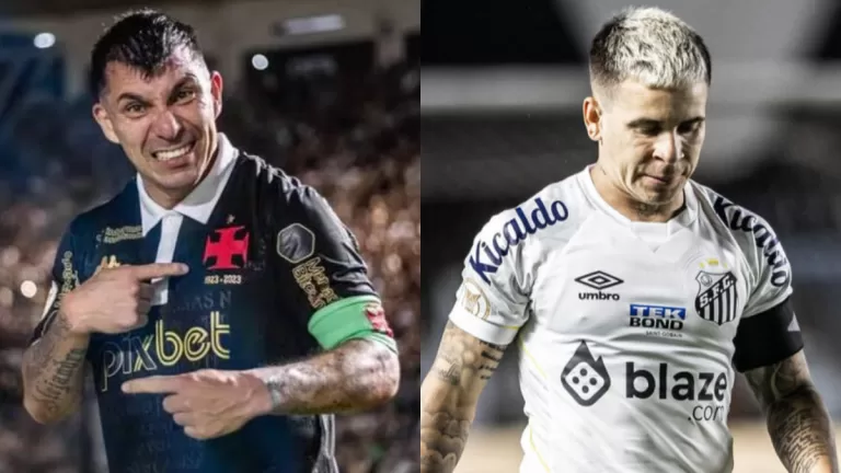 Gary Medel Soteldo Pitbull Brasileirao