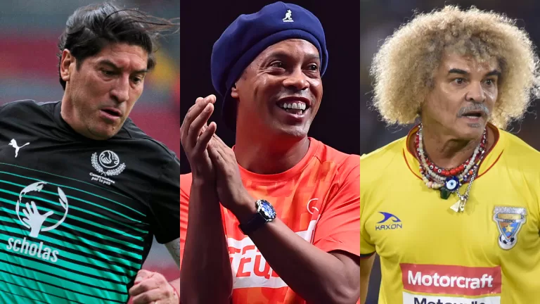 Zamorano Ronaldinho Valderrama Conmebol