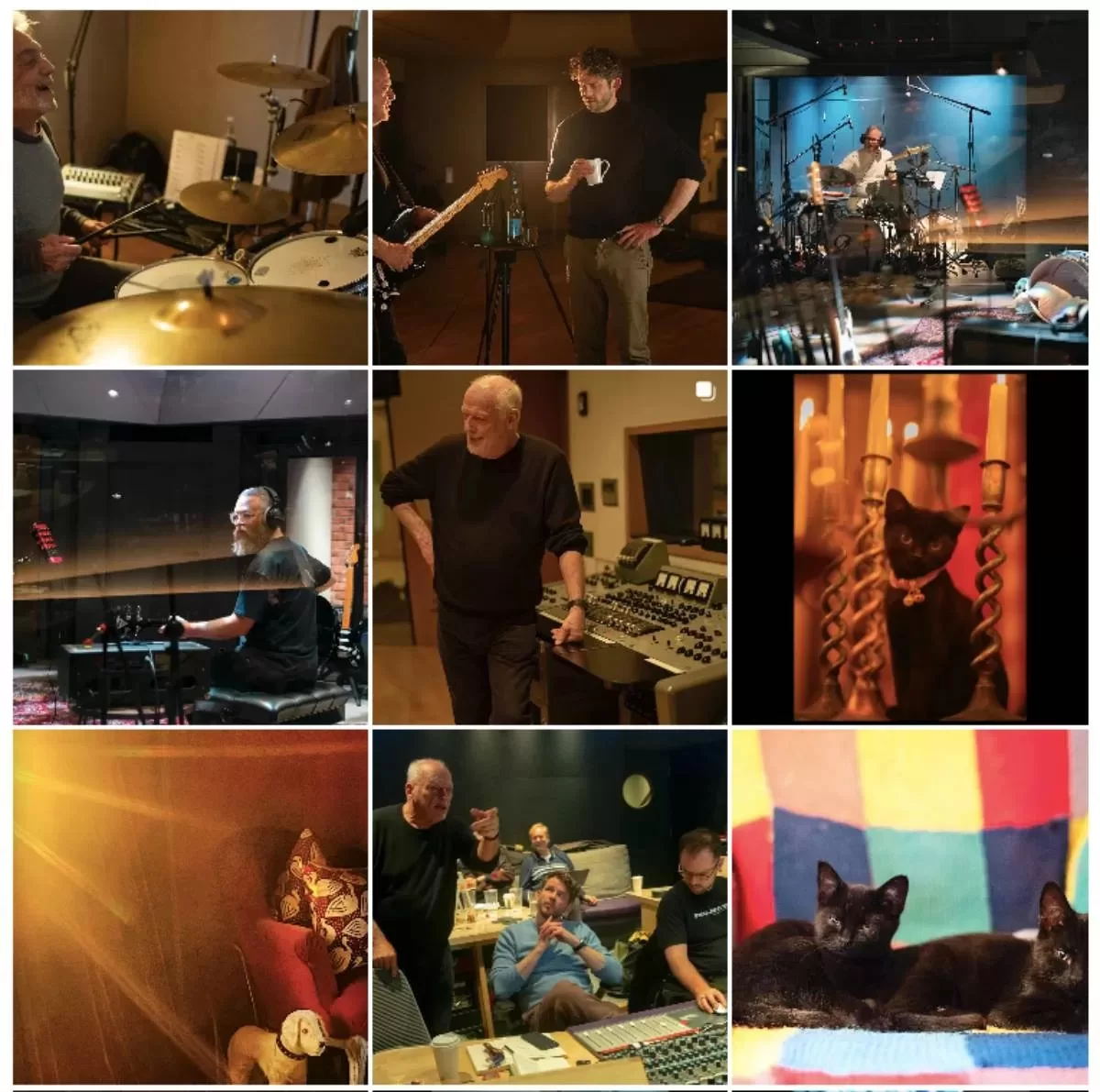 David Gilmour 2023 Estudio