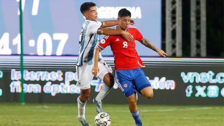 Chile Vs Argentina, Preolímpico Sub 23