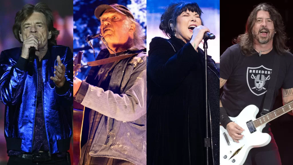 Rolling Stones Neil Young Heart Foo Fighters Jazz Festival