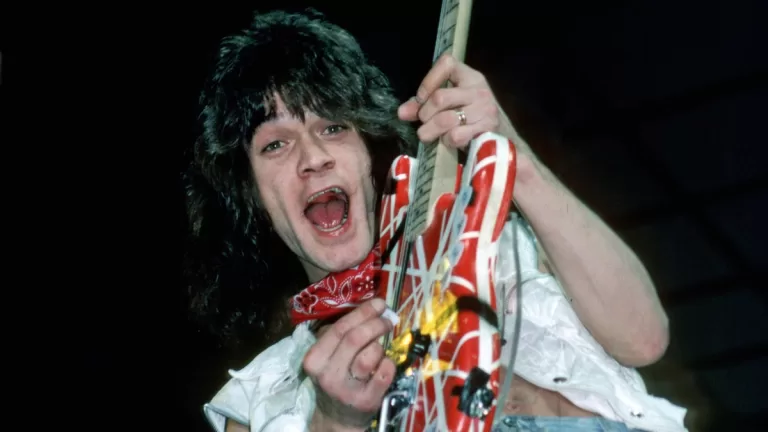 Eddie Van Halen 1984 Getty Web