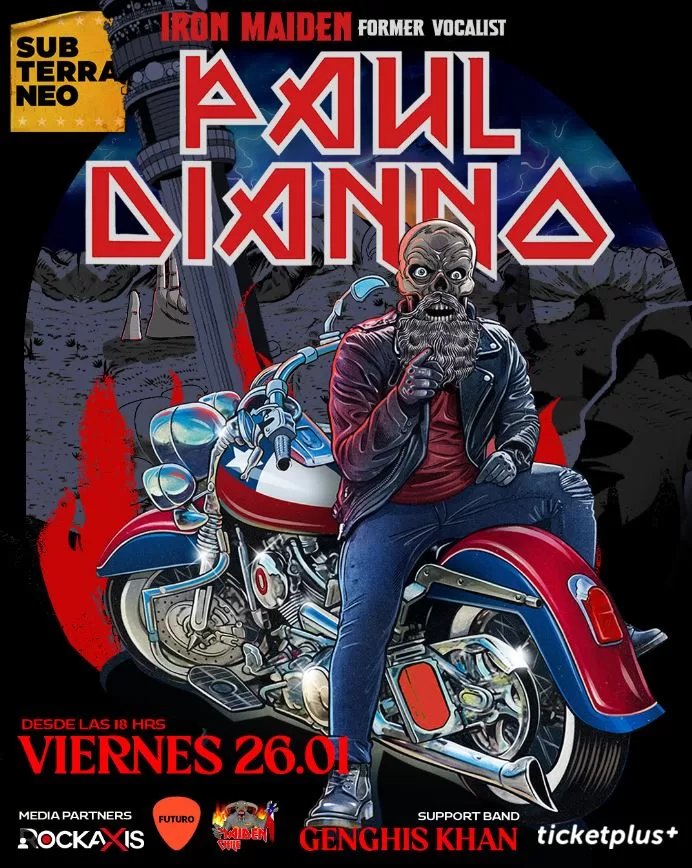 Paul Dianno Stgo 24