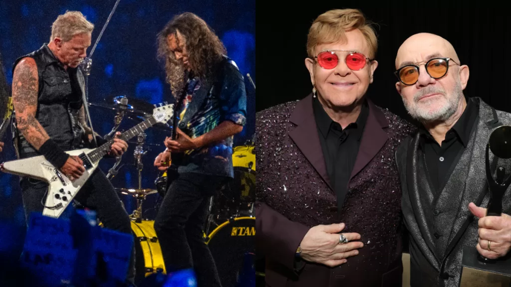 Metallica Elton John Bernie Taupin