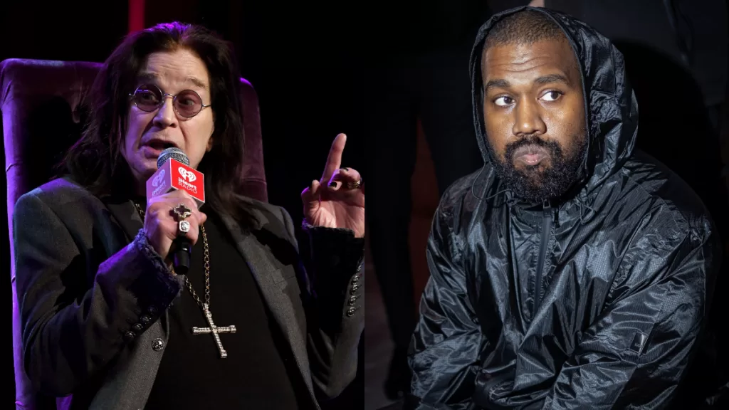 Ozzy Osbourne Kanye West (1)