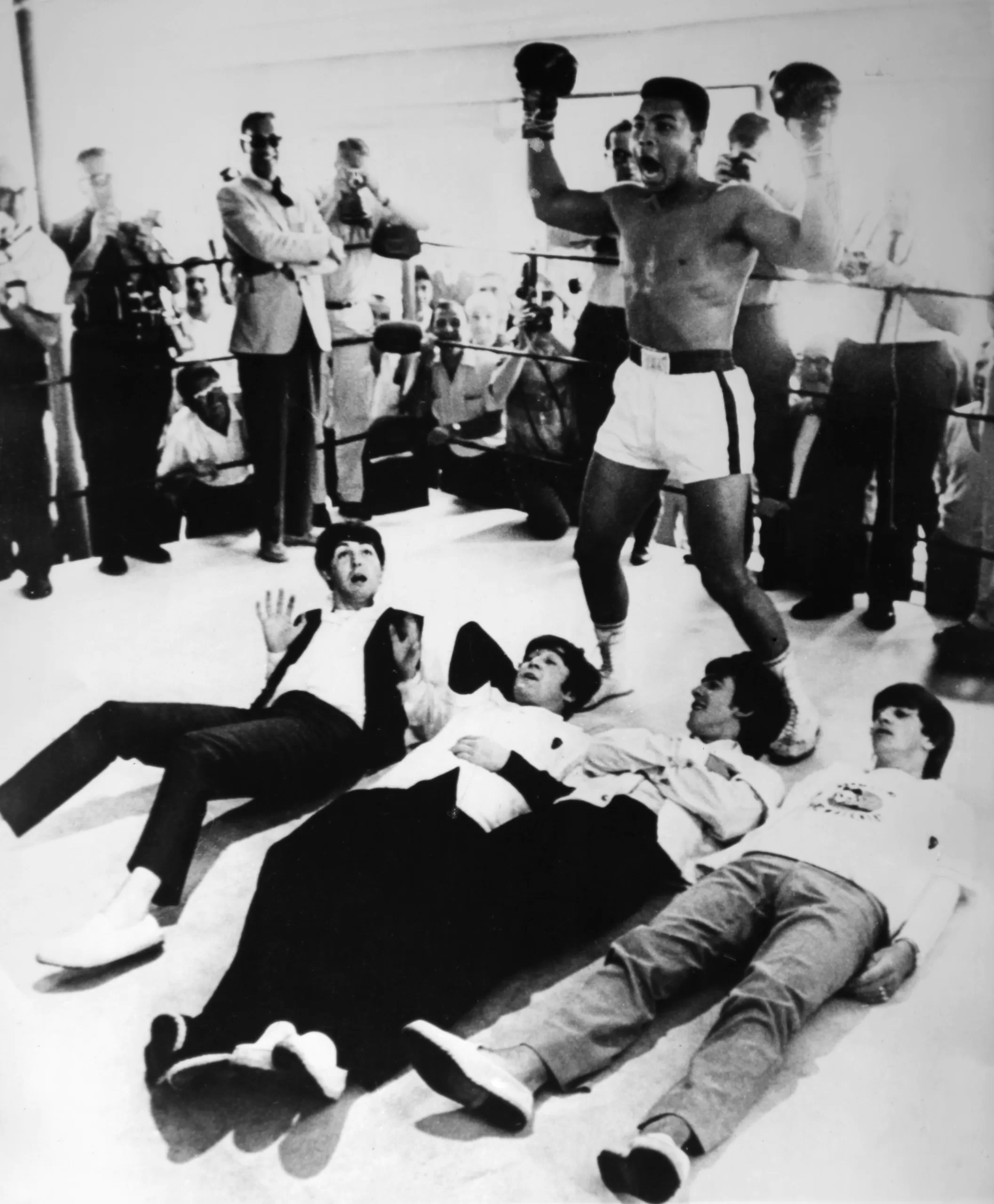The Beatles And Cassius Clay