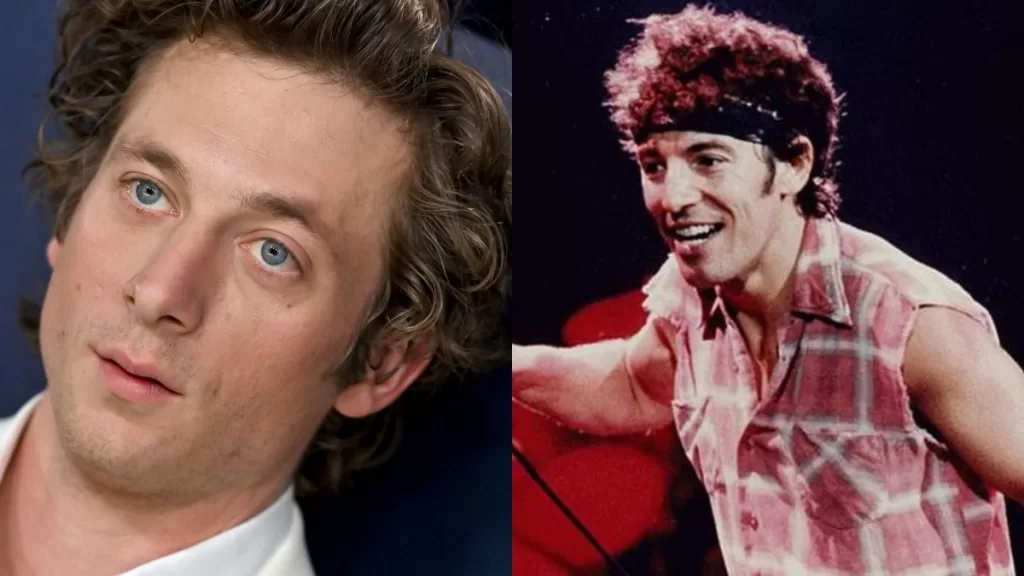 Jeremy Allen White y Bruce Springsteen