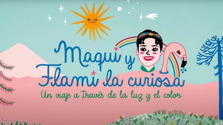 Serie Infantil: Maqui Y Flami La Curiosa, Un Viaje A Través De La Luz Y El Color