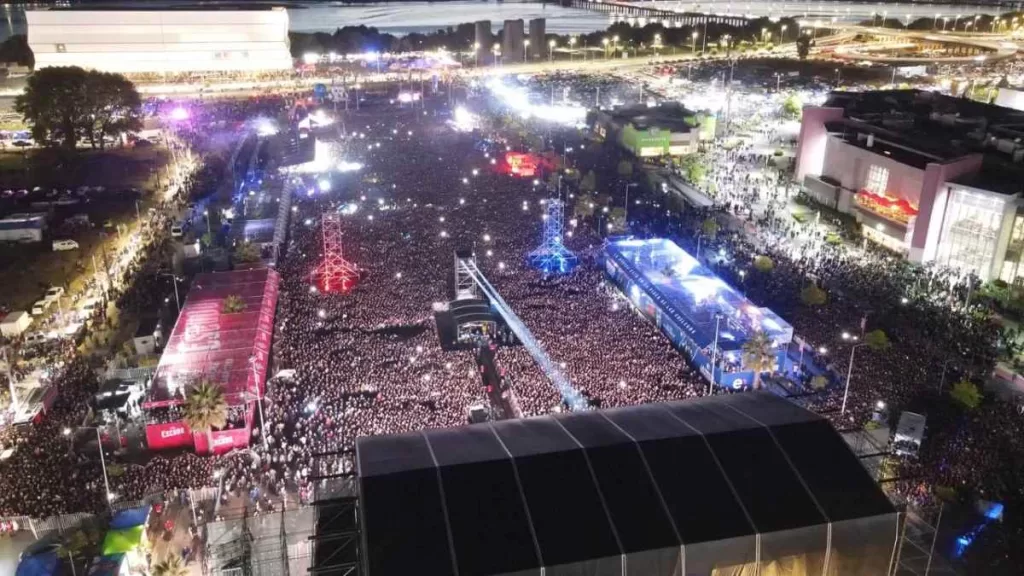 Parque Bicentenario Durante El Concierto De Los Bunkers En REC 2024 Creditos Antonio Garrido
