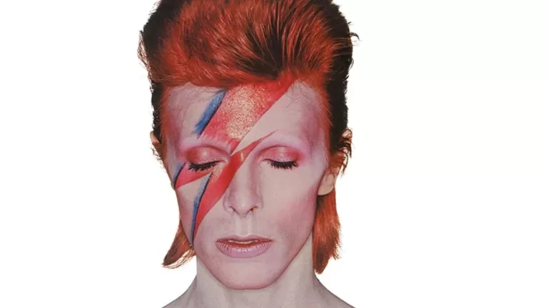 David Bowie 1973 Aladdin Sane Web