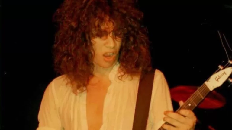 Kirk Hammett 1983 Metallica Primer Show Web
