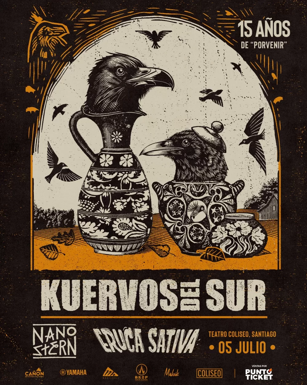 Kuervos Del Sur en Teatro Coliseo
