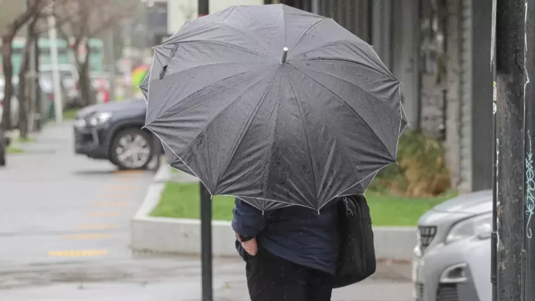 Lluvia En Santiago