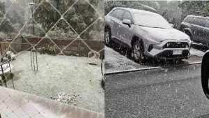 Nieve En Santiago Las Postales Que Dejaron Los Lugares Cubiertos De Blanco En La Capital