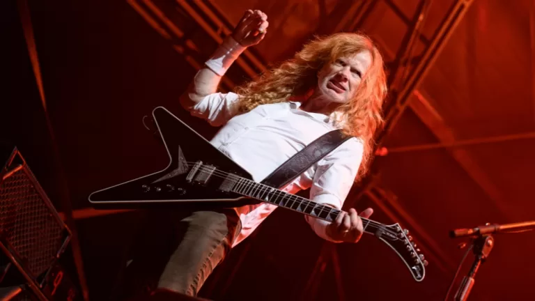 Dave Mustaine 2023 Bloodstoock Getty Web