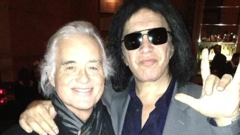 Jimmy Page Gene Simmons Web