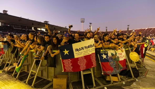 Primer día de Iron Maiden en Chile 2024: Por los que ya no están