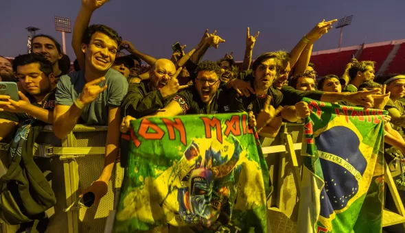 Primer día de Iron Maiden en Chile 2024: Por los que ya no están