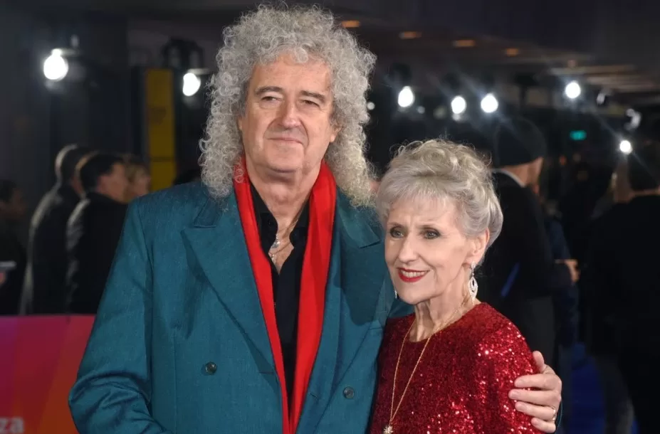 Brian May y Anita Dobson