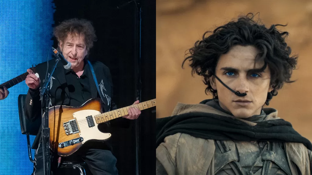 Bob Dylan Dune Timothée Chalamet