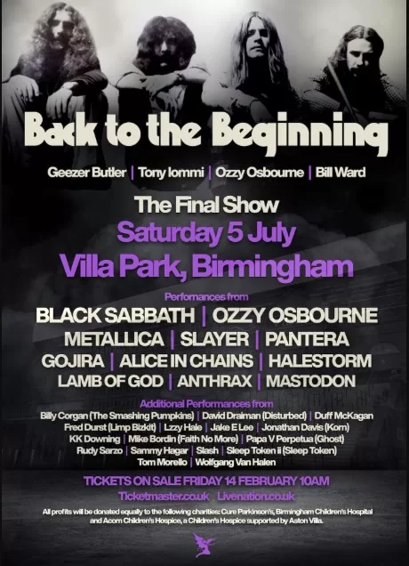 Afiche de 'Back to the Beginning'