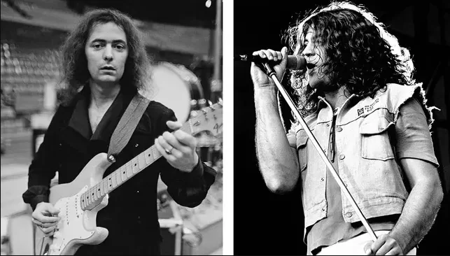Ian Gillan y Ritchie Blackmore