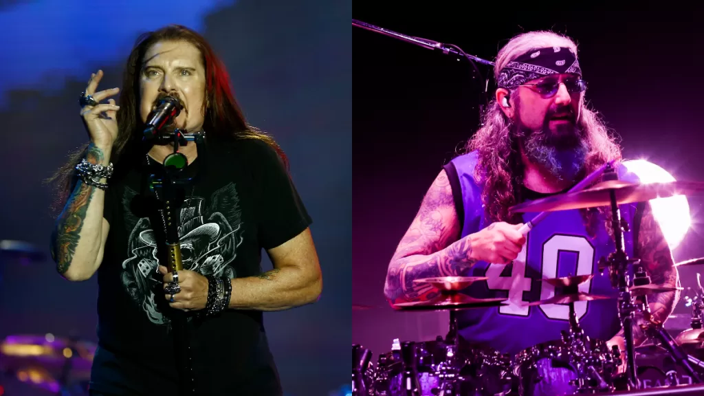 Dream Theater James LaBrie Mike Portnoy