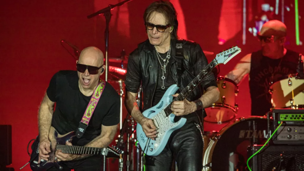 Joe Satriani y Steve Vai