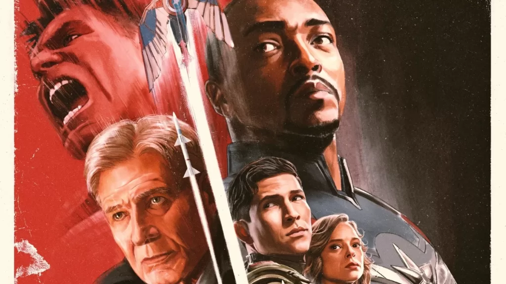 Captain America Brave New World Poster Web