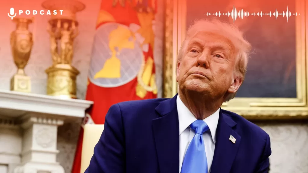 Donald Trump 2025 Oficina Oval Card Web