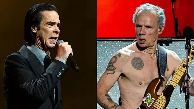 Nick Cave y Flea