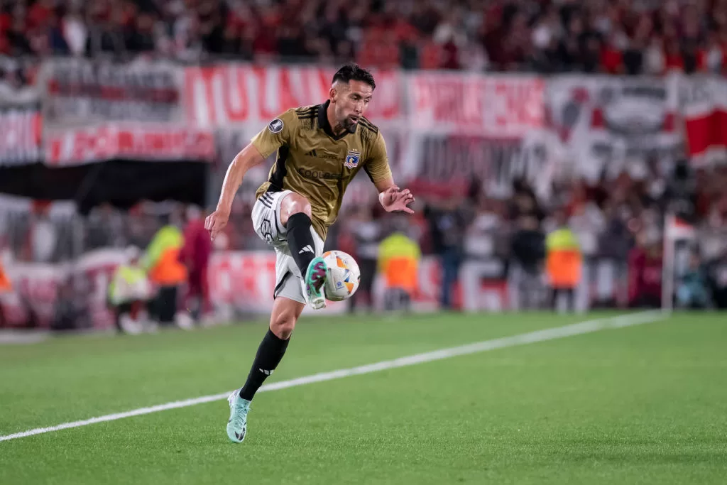 Mauricio Isla Of Colo Colo In Action During The Copa
