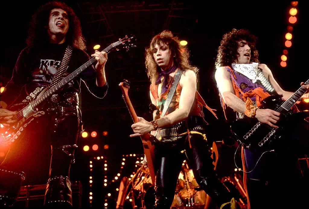  Gene Simmons, Vinnie Vincent, and Paul Stanley