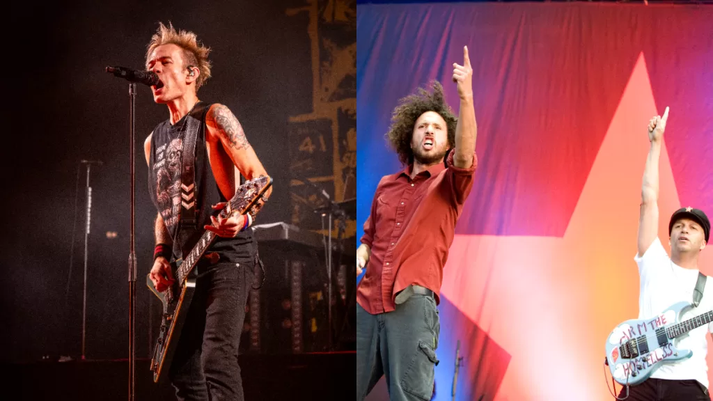 Sum 41 Rage Against The Machine