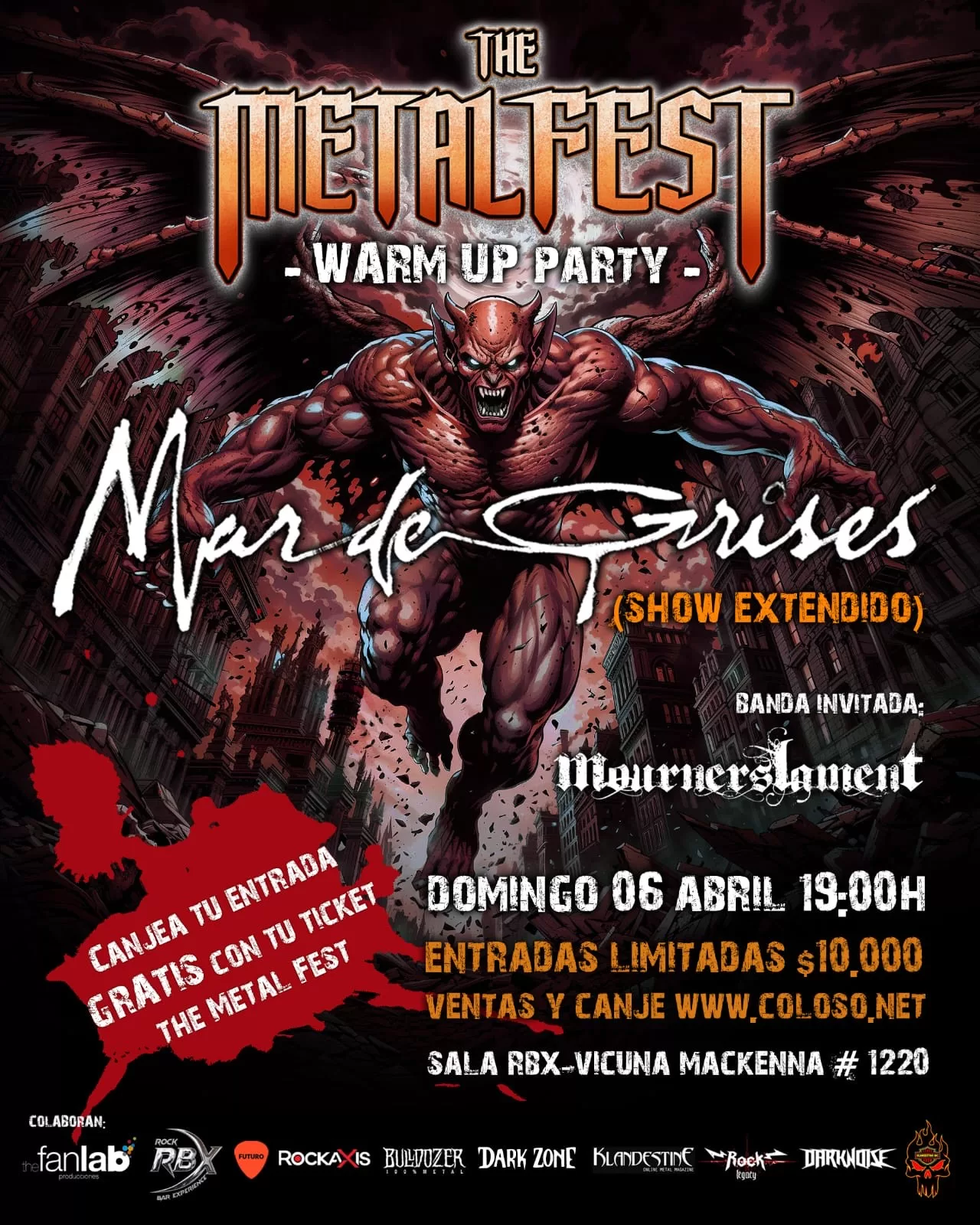 The Metal Fest WARM UP PARTY